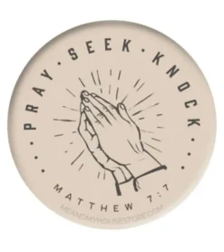 Badge: Pray, Seek, Knock