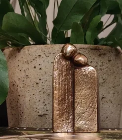 Bronzefigurer Et Par, kærlighed og omsorg