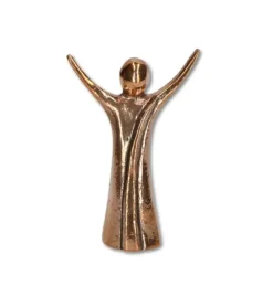 Bronzefigur, Lykke, 4 cm