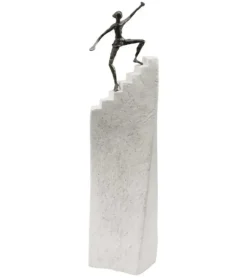 Bronze figur, Trin til succes, Luise Kött-Gärtner