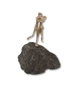 Bronzeskulptur, Skønt at følges ad.