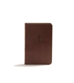 CSB Bible, Compact, brown