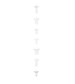 Engle papirskæde, 78 cm