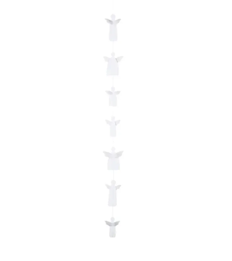 Engle papirskæde, 78 cm
