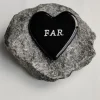 FAR, Sort Glashjerte På Granitsten