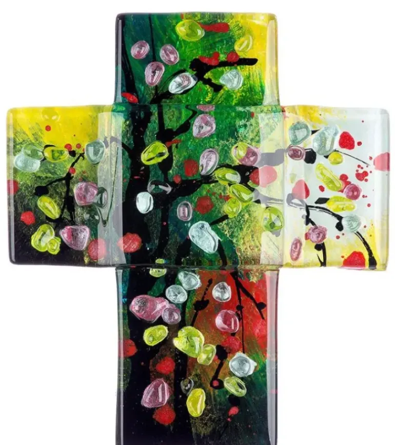 Glaskors med farver, LILLE