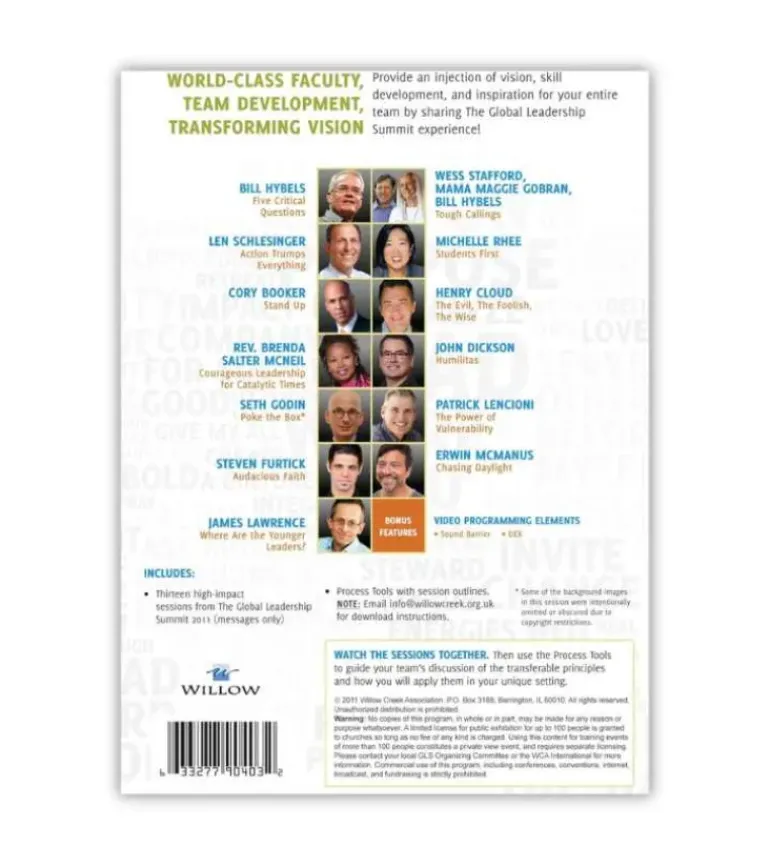 Global Leadership Summit 2011 DVD