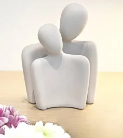 Keramikskulptur, 2-delt, Par: “Anexo”