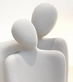 Keramikskulptur, 2-delt, Par: “Anexo”