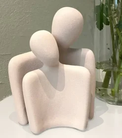 Keramikskulptur, 2-delt, Par: “Anexo”