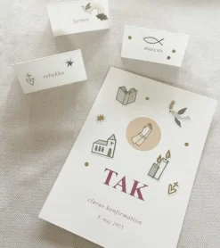 Klistermærke Sæt, Dåb og konfirmation