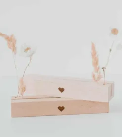 Kort og blomsterholder, 12cm