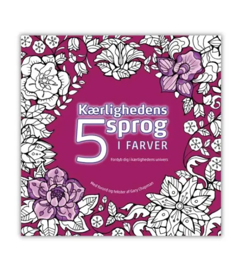 Kærlighedens 5 sprog i farver – Malebog