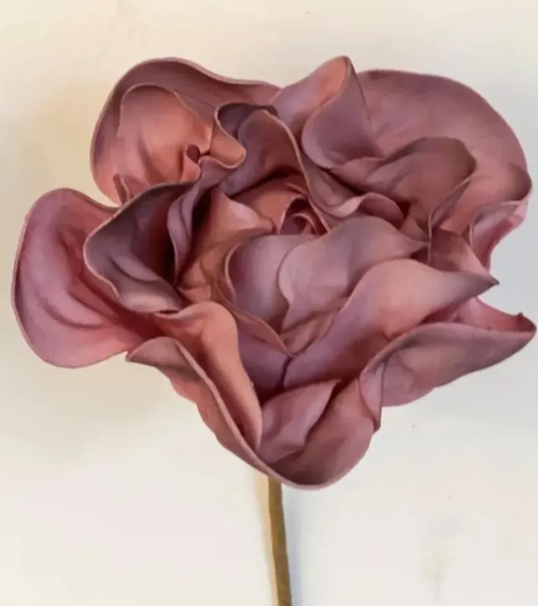 Kunstig blomst, Enkelt stilk, fucsia rød