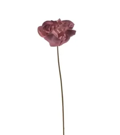 Kunstig blomst, Enkelt stilk, fucsia rød
