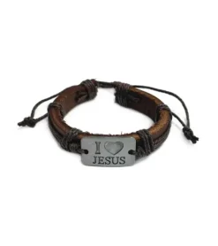 Læderarmbånd, I LOVE JESUS