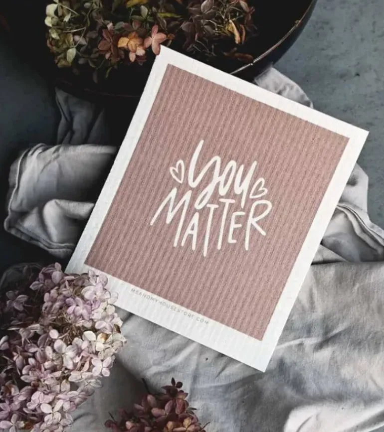 Miljøvenlig Karklud: You Matter