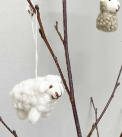 Ophæng Får Mini, Hvid – Gry & Sif