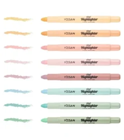 Pastel, Gel Highlighter til bibelen, 8 stk
