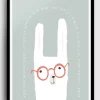Plakat med lama: Vær ikke bange!, A3