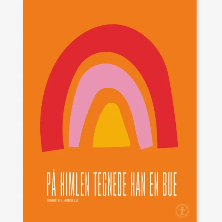 Plakat: PÅ HIMLEN TEGNEDE HAN EN BUE