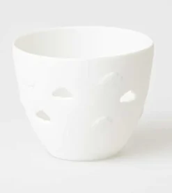 Poesi stage, Engel med måne, Hvidt porcelæn