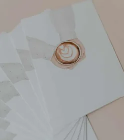 Postkort akvarel, kaffe