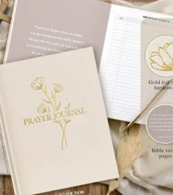 Prayer Journal, Creme