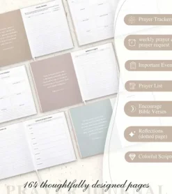 Prayer Journal, Creme