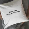 Pudebetræk: Hans nåde er ny hver morgen, 50 x 50 cm