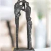 Skulptur, Familien er hjertets hjem, 23 cm