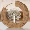 Skulptur, Livets træ, Tætte grene, 19 cm