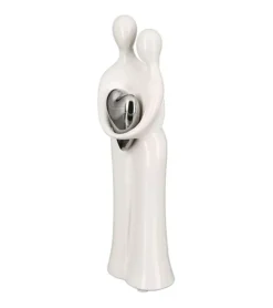 Skulptur, Par med sølvhjerte