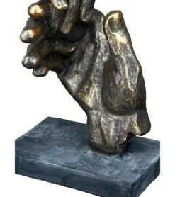 Skulptur, To hænder, 21 cm