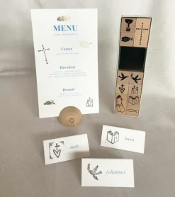 Stempel Sæt med Kristne motiver, 10 dele