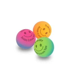 3 stk Hoppebolde: Jesus loves you