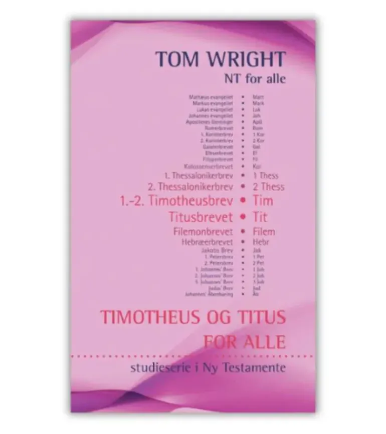 TIMOTHEUS og TITUS for alle